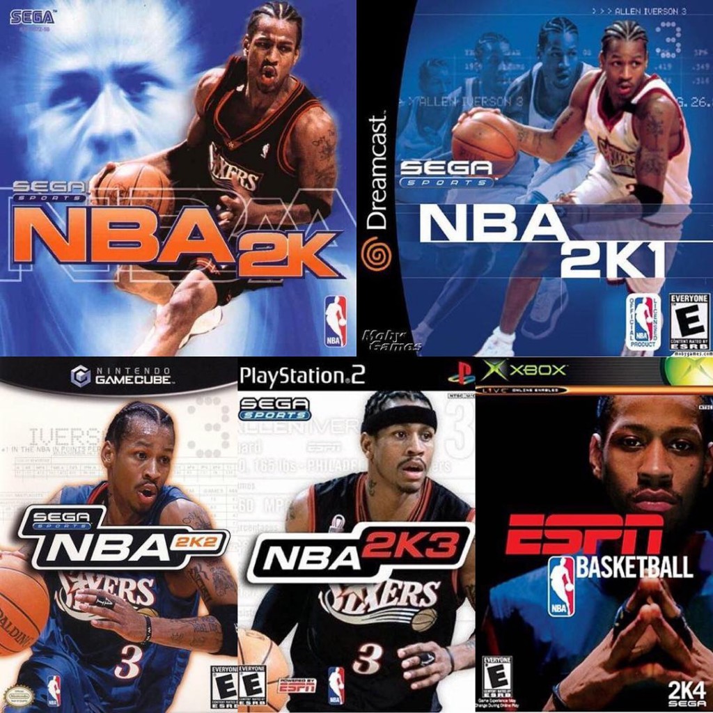 NBA 2K Series Cover Stars of past generations inventory! Who is the king of the ball in your heart?