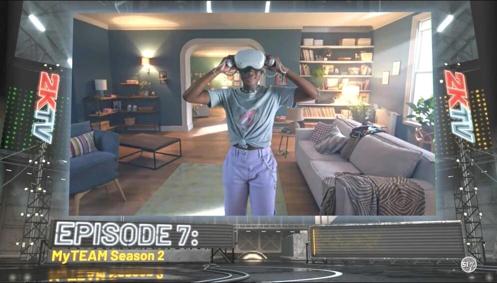 Watching advertisements in midfield? NBA 2K21 cutscenes loading screen showing non-skippable ads