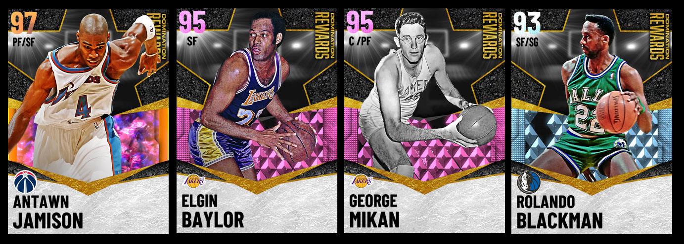 NBA 2K21 Season 4 Domination Grand Prize Content and Player Cards Reward Introduction